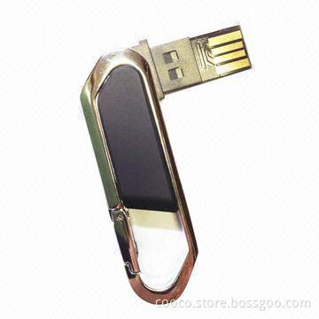 USB Pen Drive, More than 10-year Data Retention, 1/2/4/8/16/32GB Capacity, USB2.0 and 12Mbps